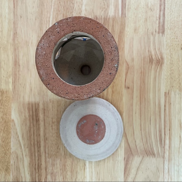 Handmade Pottery Lantern for Candles - Picture 3 of 8